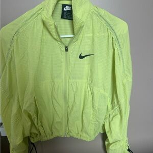 Nike windbreaker, cropped.
